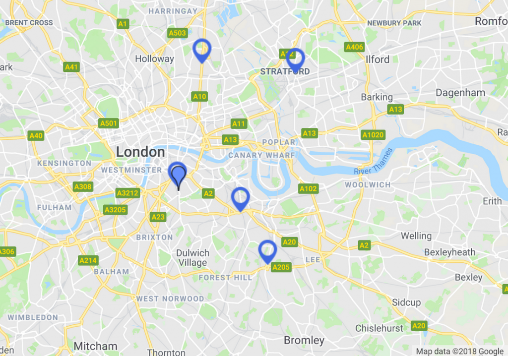 Excel Centres Locations